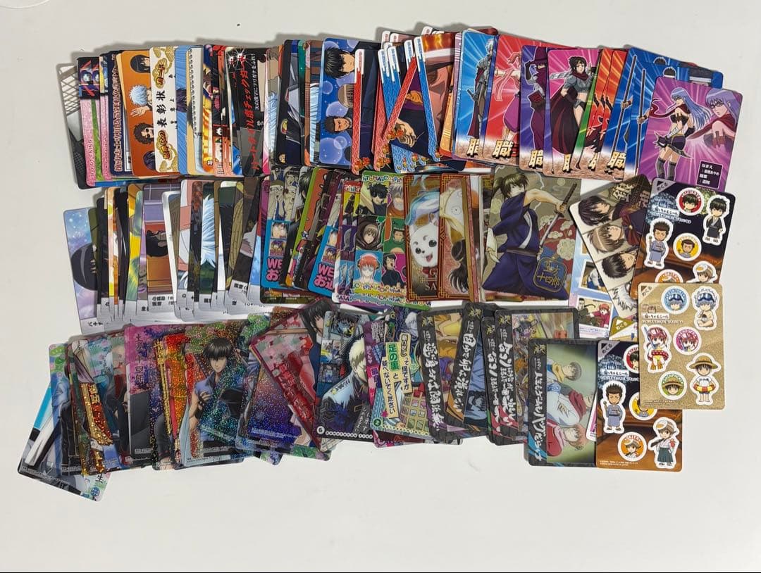 銀魂 191枚 まとめ売り カードガム ウエハースカード