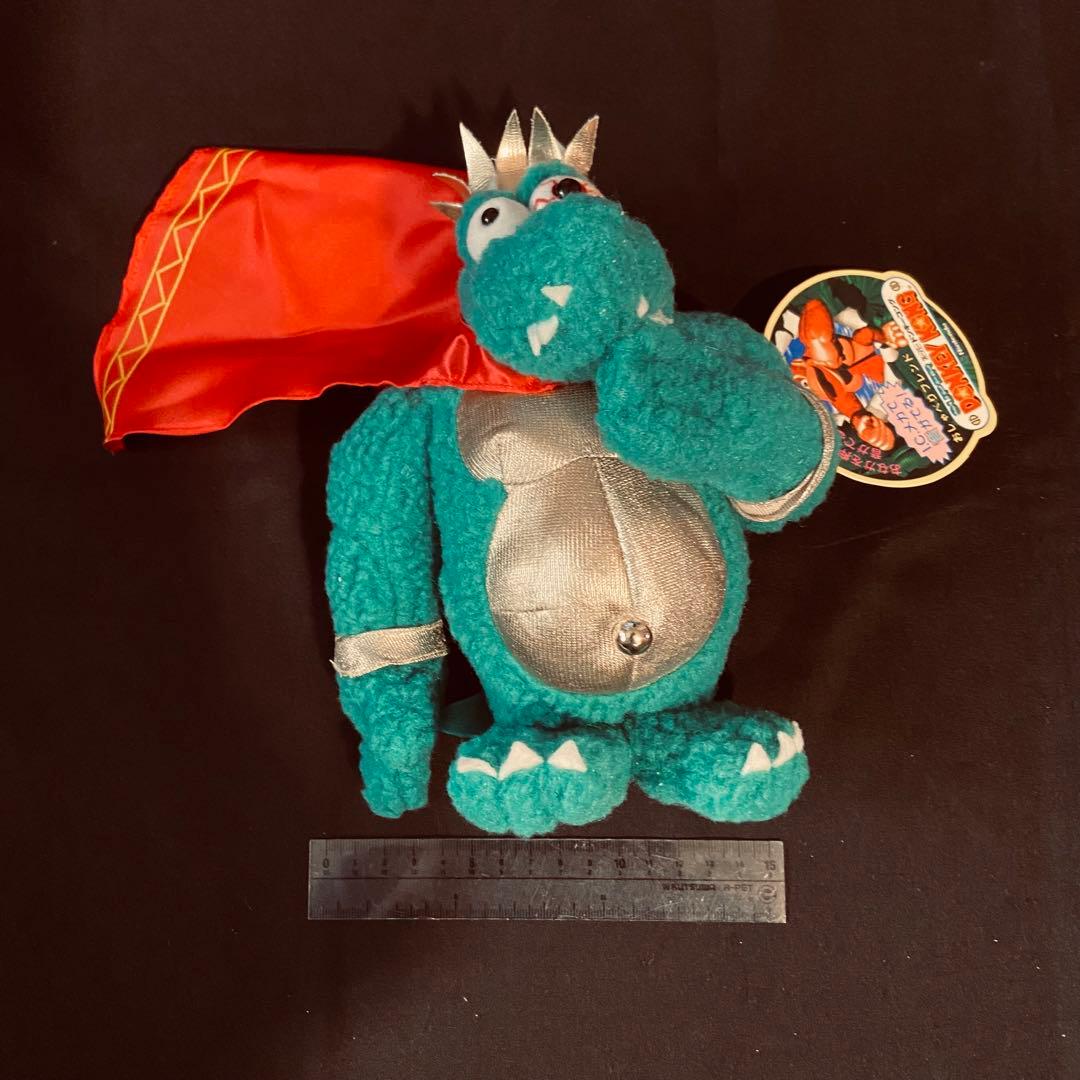 ◇【当時もの】スーパードンキーコング キングクルール ぬいぐるみ