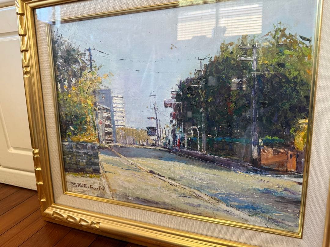 102.「タイトル不明」髙橋一善 油絵