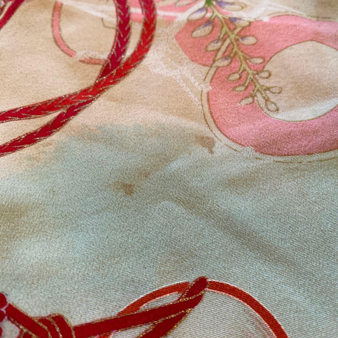 アンティーク 七五三 五歳〜七歳 着物 羽織 フルセット 大正ロマン 正絹 折鶴