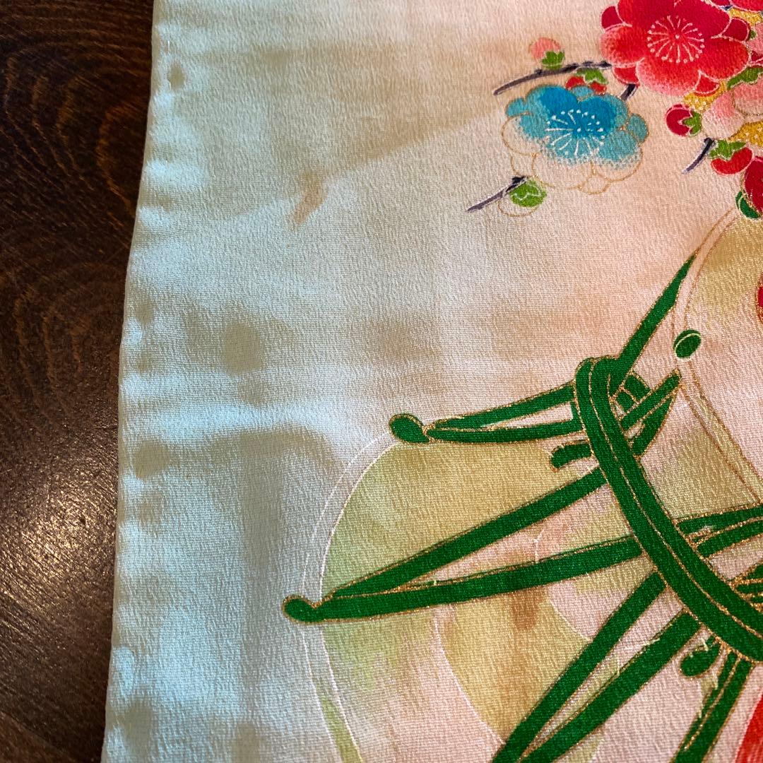 アンティーク 七五三 五歳〜七歳 着物 羽織 フルセット 大正ロマン 正絹 折鶴