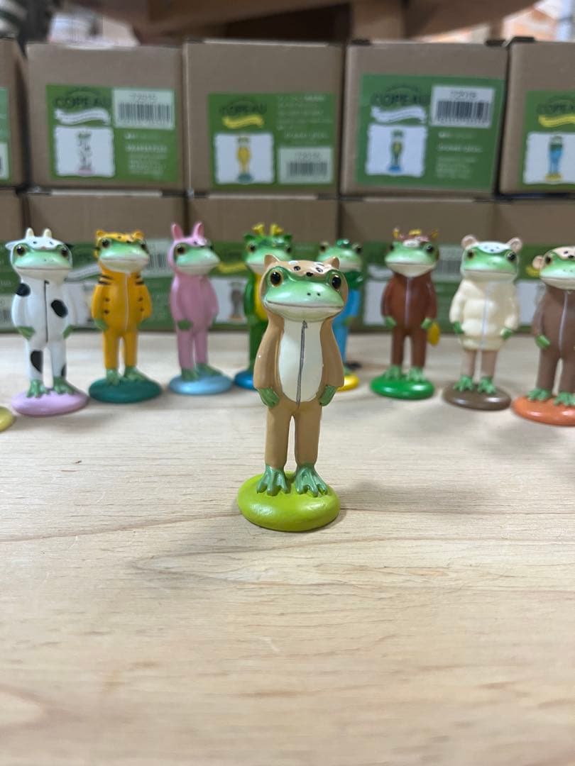 「COLEAU 」十二支カエル のコポー12体セット