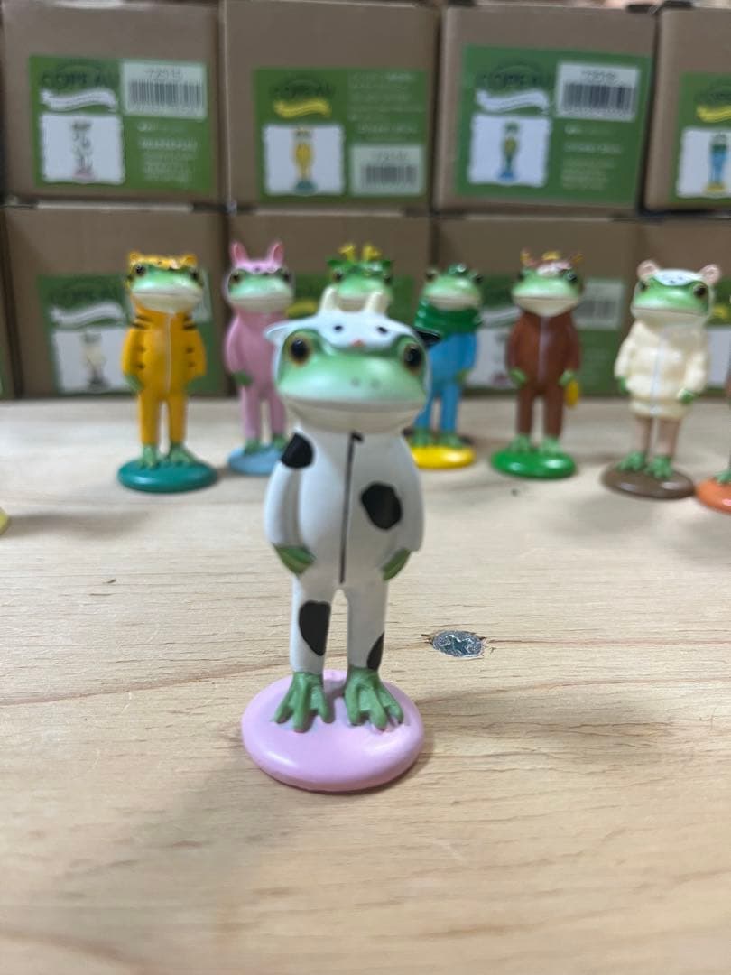 「COLEAU 」十二支カエル のコポー12体セット