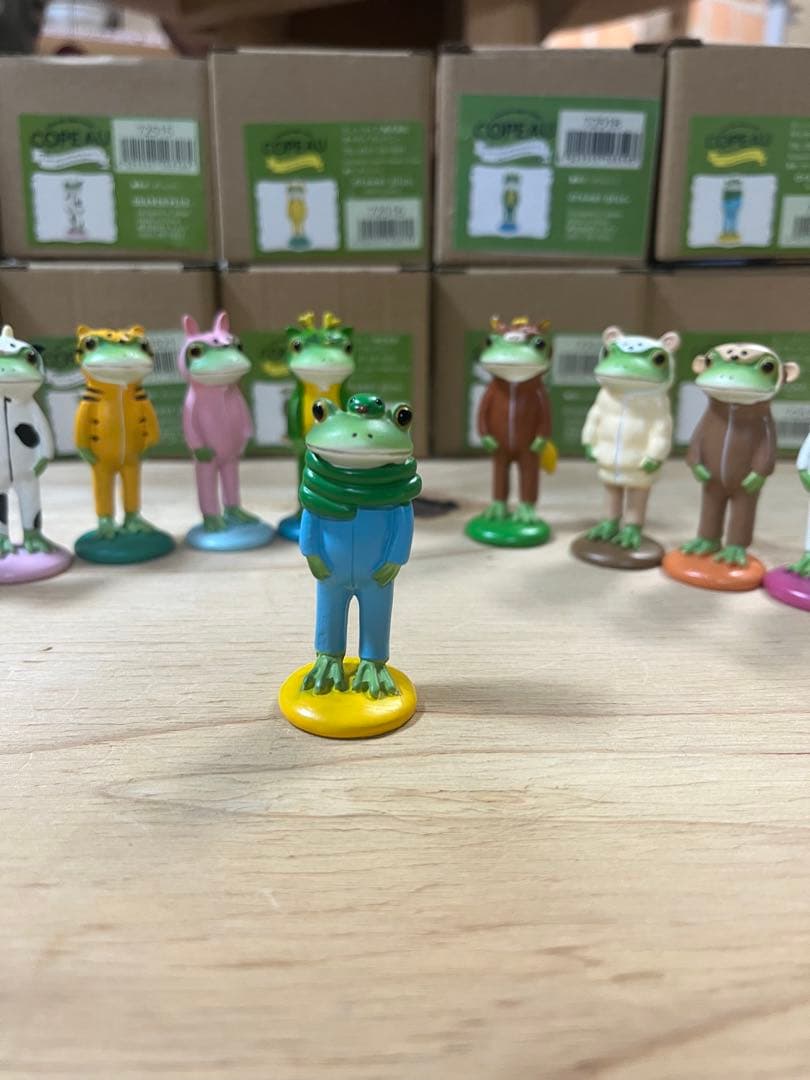 「COLEAU 」十二支カエル のコポー12体セット