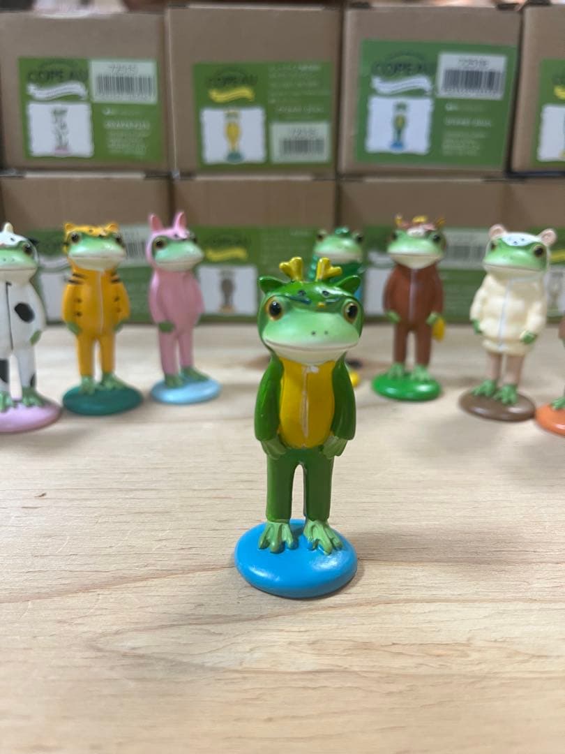 「COLEAU 」十二支カエル のコポー12体セット