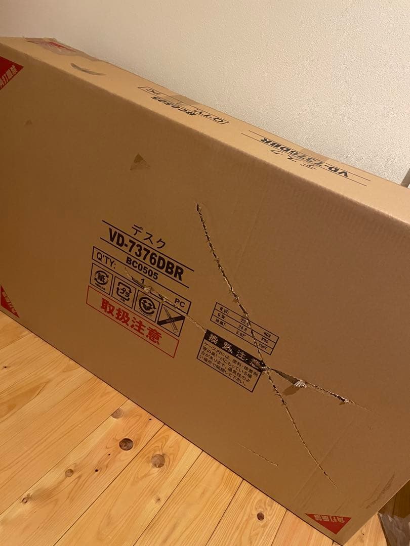 値下げ！　棚付き　デスク