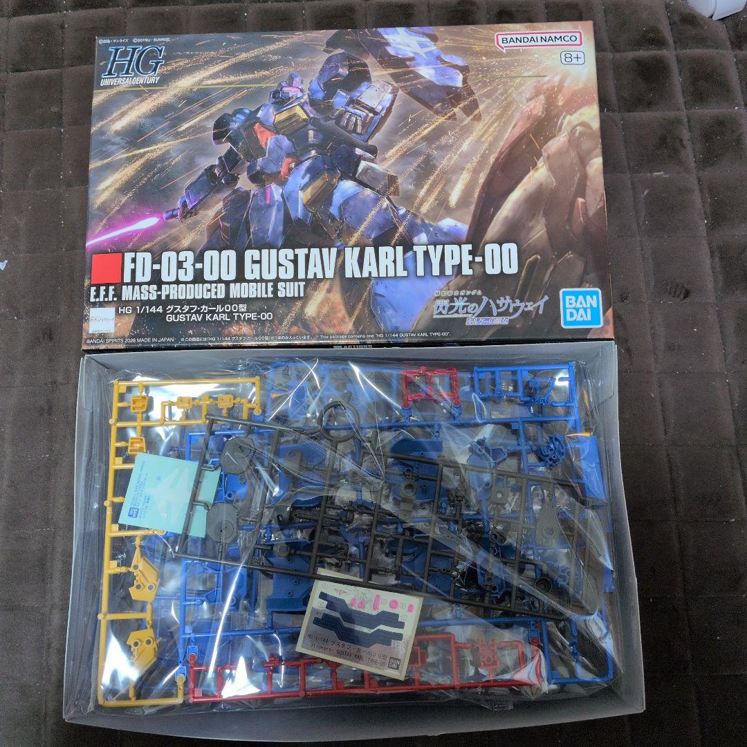 HG クスィーガンダム メッサーF01型 グスタフ・カール00型 セット