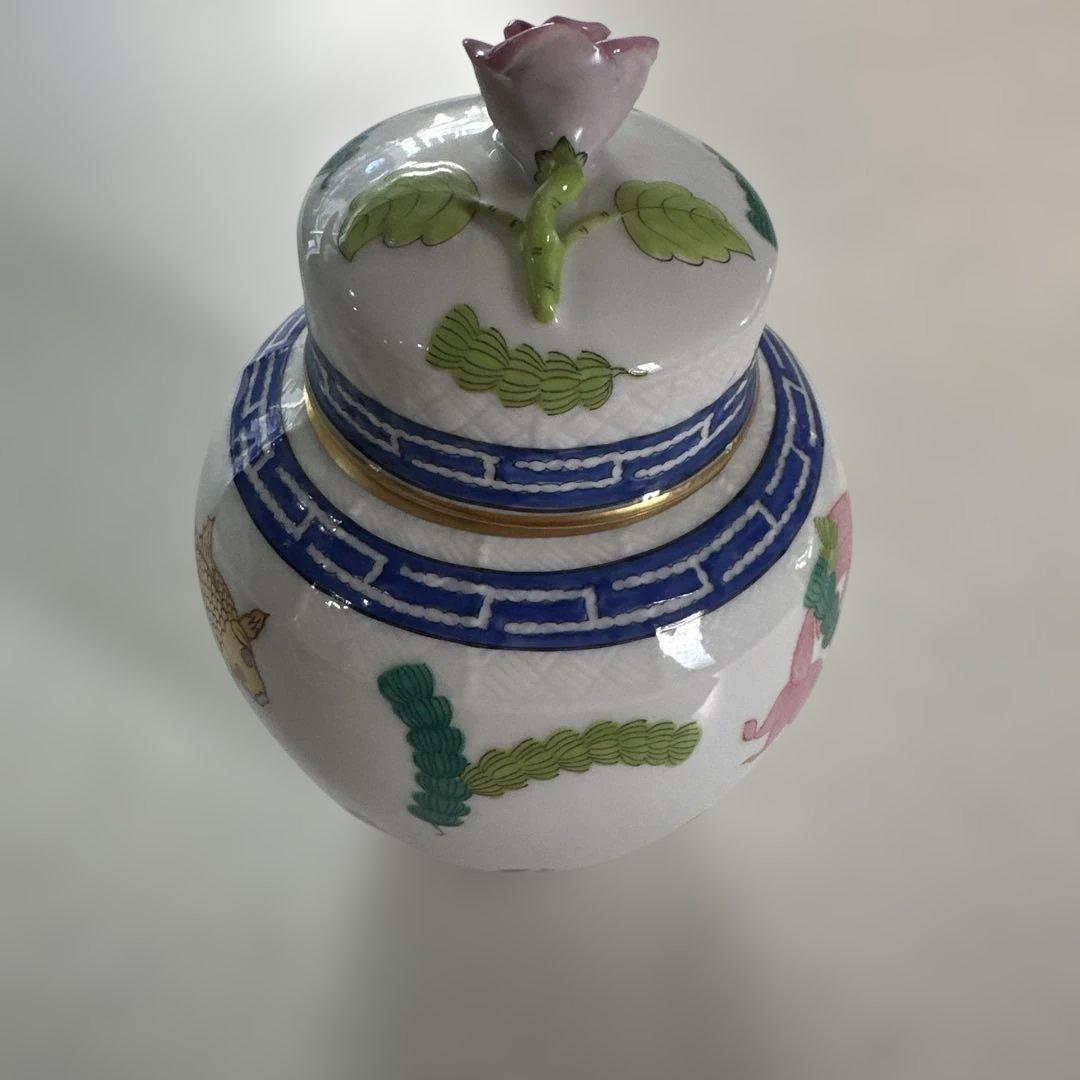 ヘレンド　シノワズリ　ポワッソン　希少品