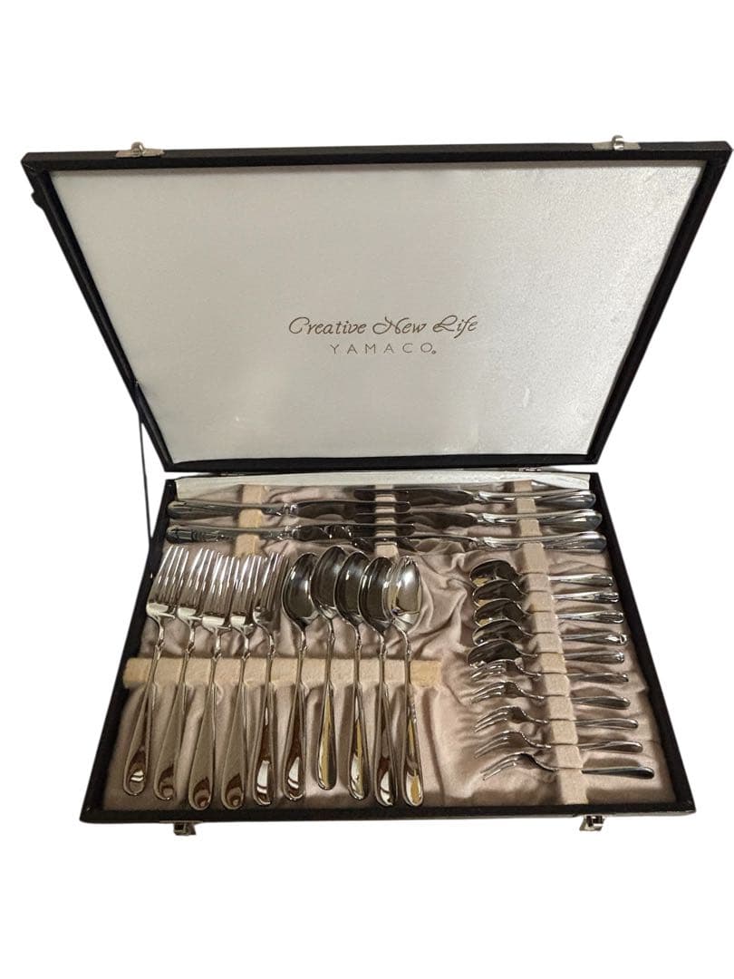 【未使用】 YAMACO 高級ステンレス カトラリーセット