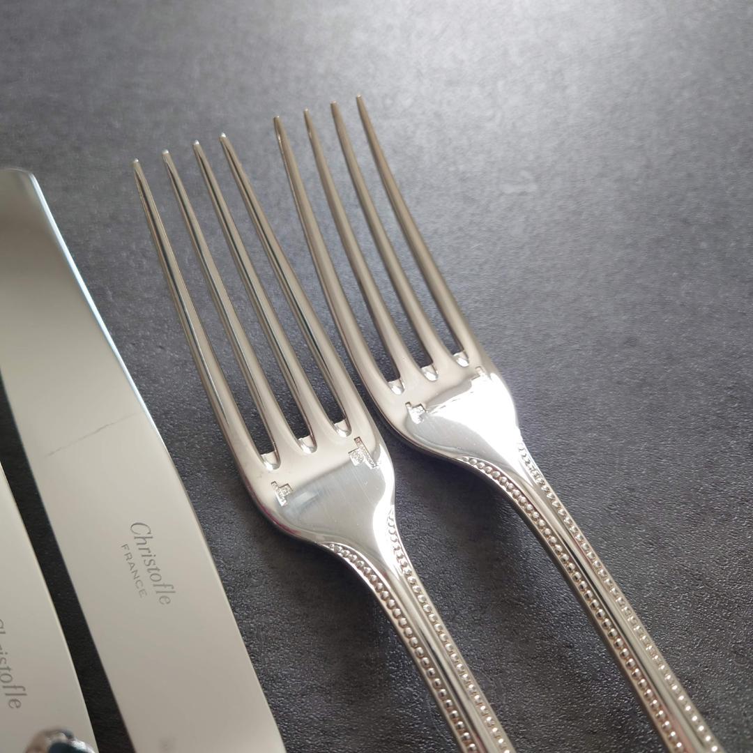 美品 クリストフル パール テーブルサイズ 未開封含む 6点