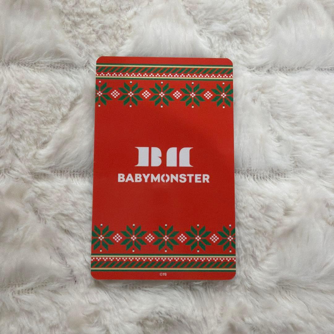 Babymonster CHRISTMAS クリスマス トレカ パリタ ファリタ - メルカリ