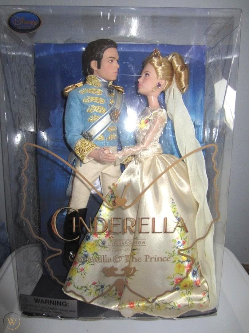 ディズニーシンデレラプリンスフィルムコレクションドール