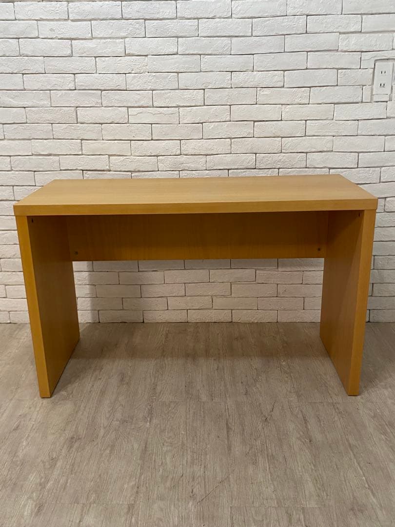 【東京都内23区配送無料】MUJI 無印　デスク　机　木製 学習　書斎　事務所