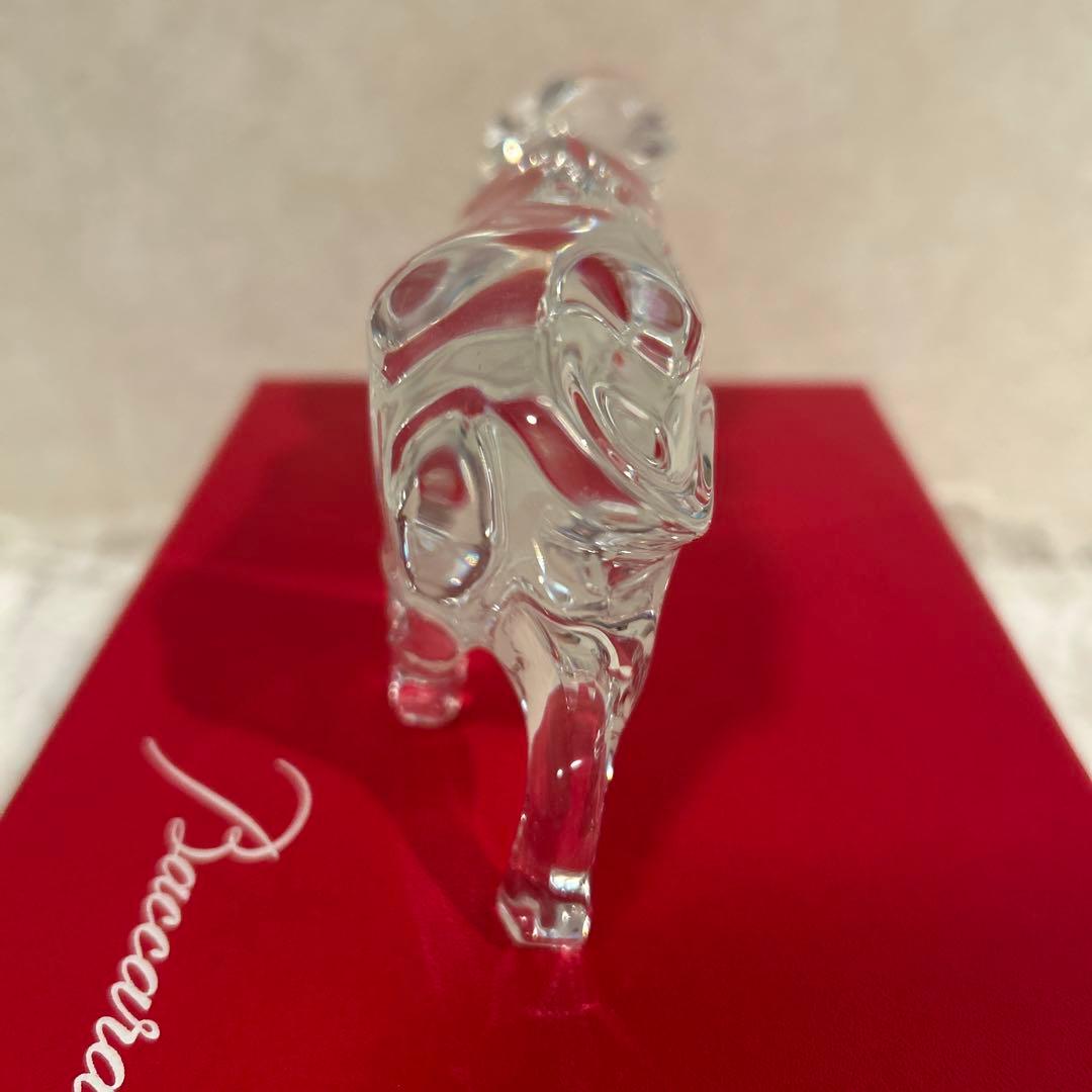 新品未使用　バカラ Baccarat オブジェ 置物 干支 丑 牛 十二支