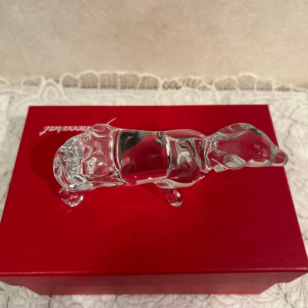 新品未使用　バカラ Baccarat オブジェ 置物 干支 丑 牛 十二支