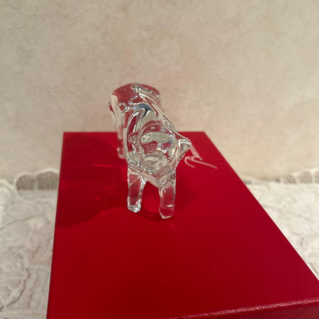 新品未使用　バカラ Baccarat オブジェ 置物 干支 丑 牛 十二支