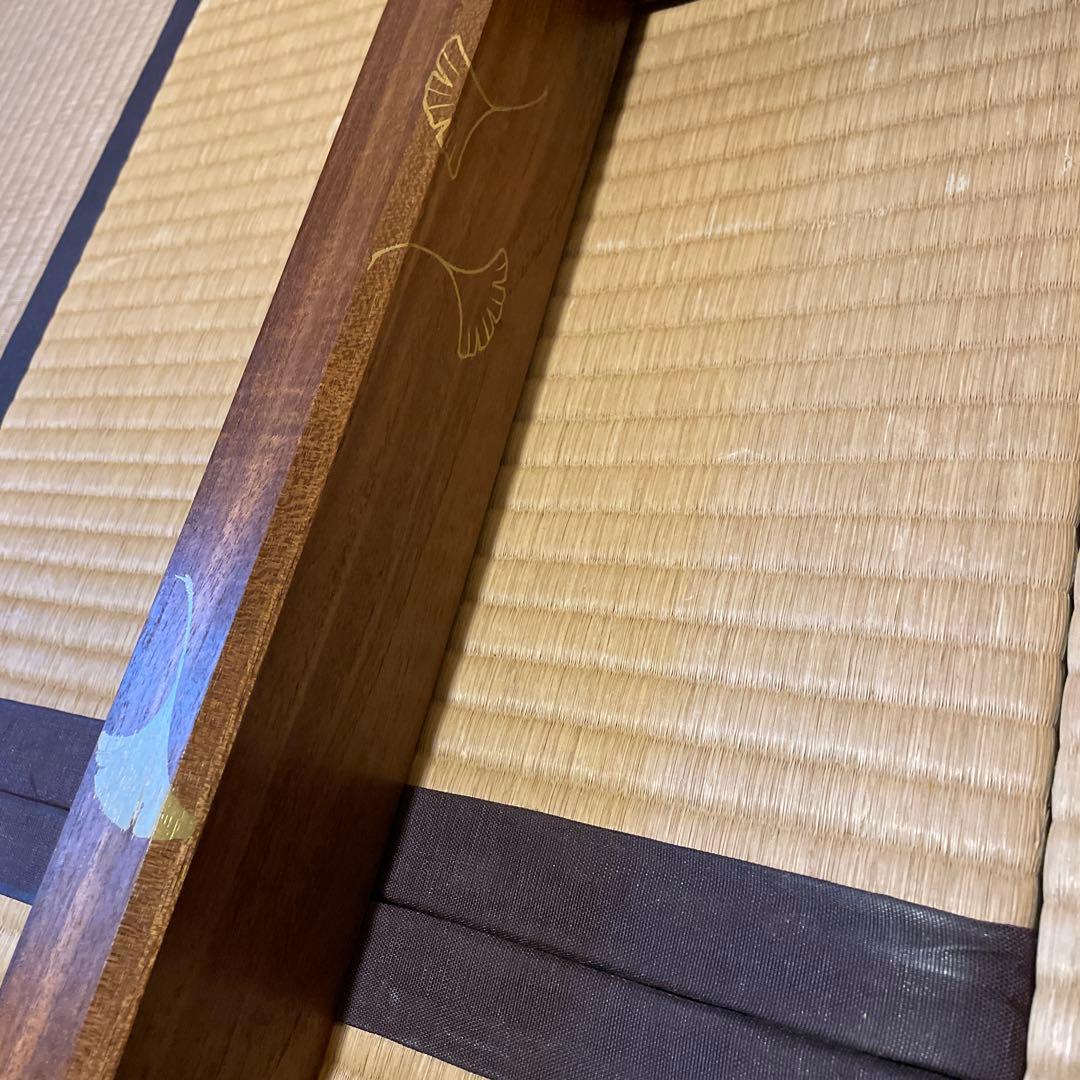 淡々斎好」「銀杏蒔絵」『本桑炉縁』日展作家【福田 慶造】の作品です