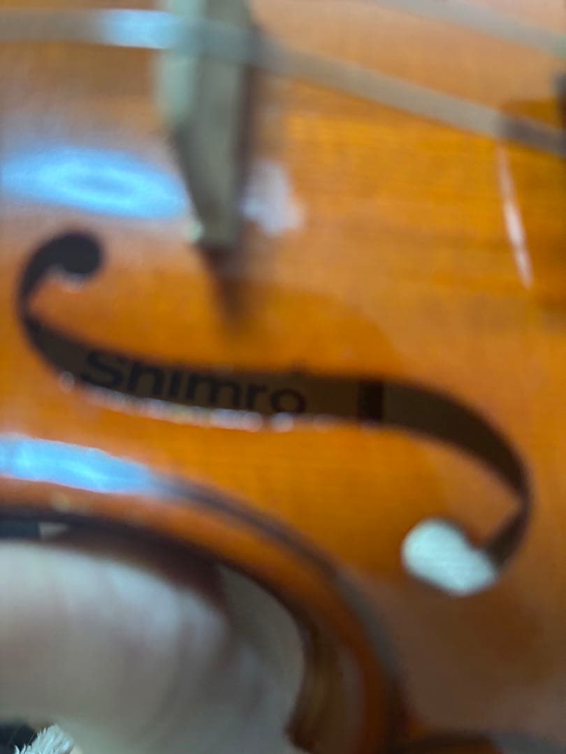 バイオリン シムロ SN501 Shimro 1996 肩当てとミュート付き - メルカリ