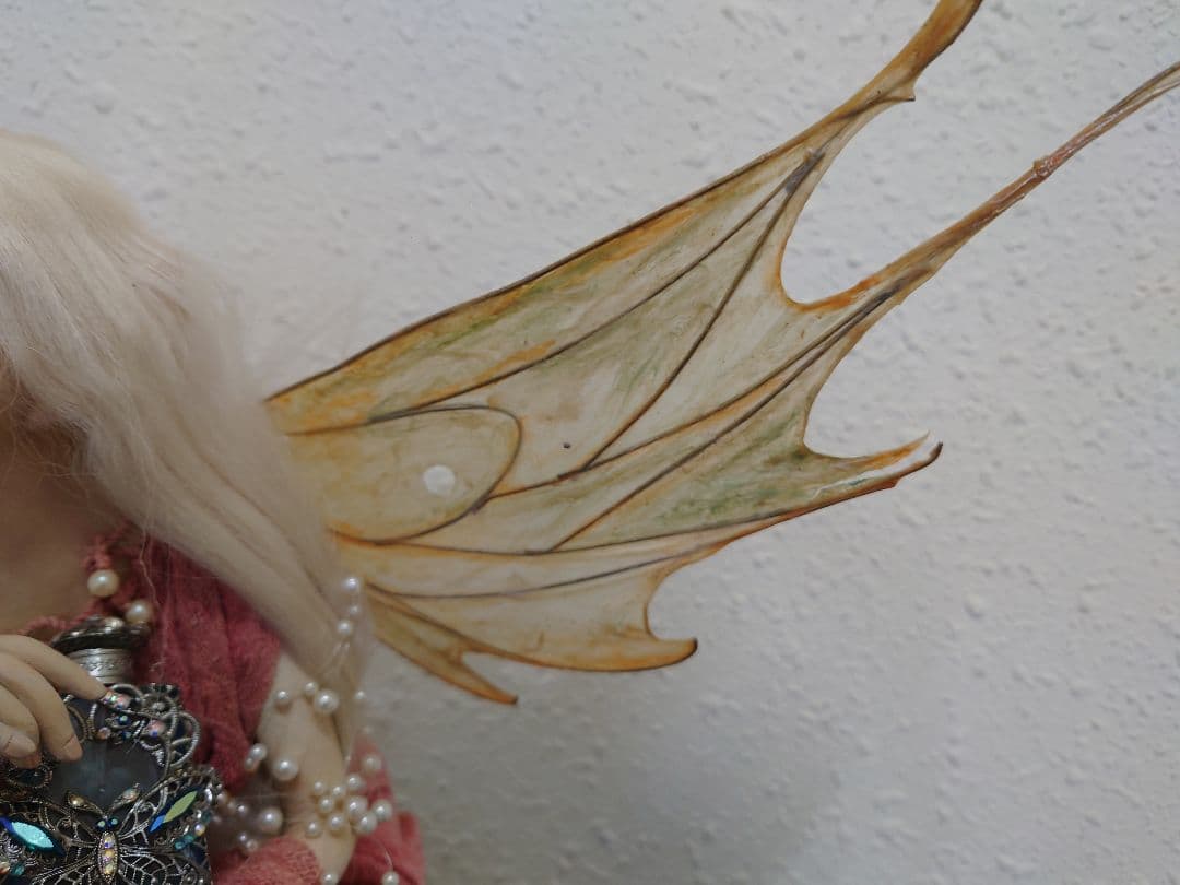 サイズ約43cm 妖精　人形　西洋人形　石膏人形