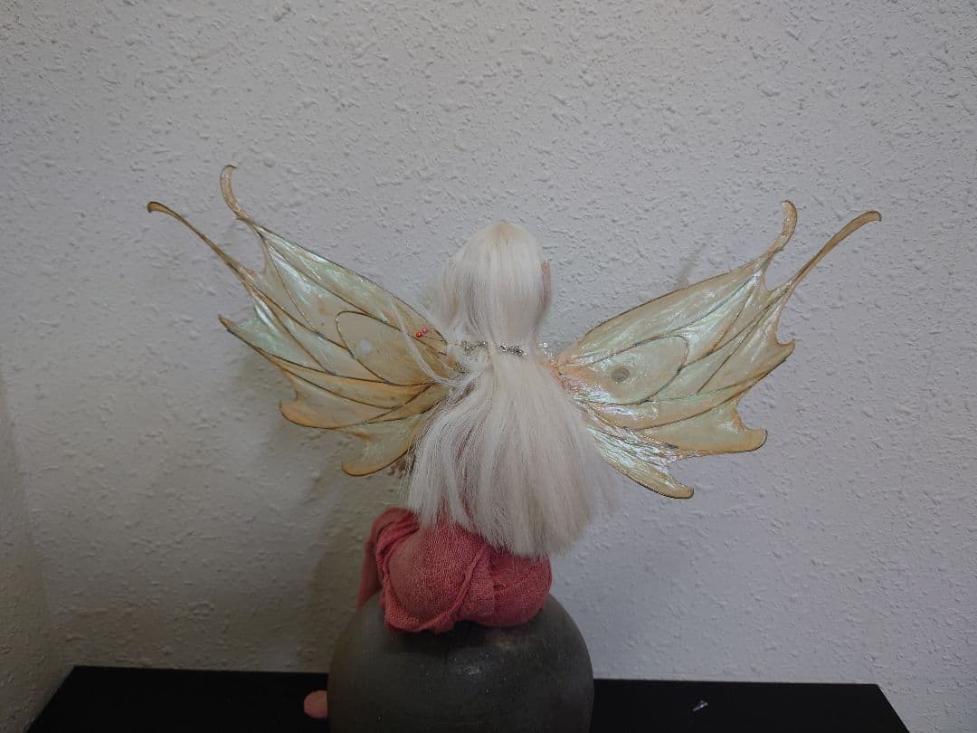 サイズ約43cm 妖精　人形　西洋人形　石膏人形