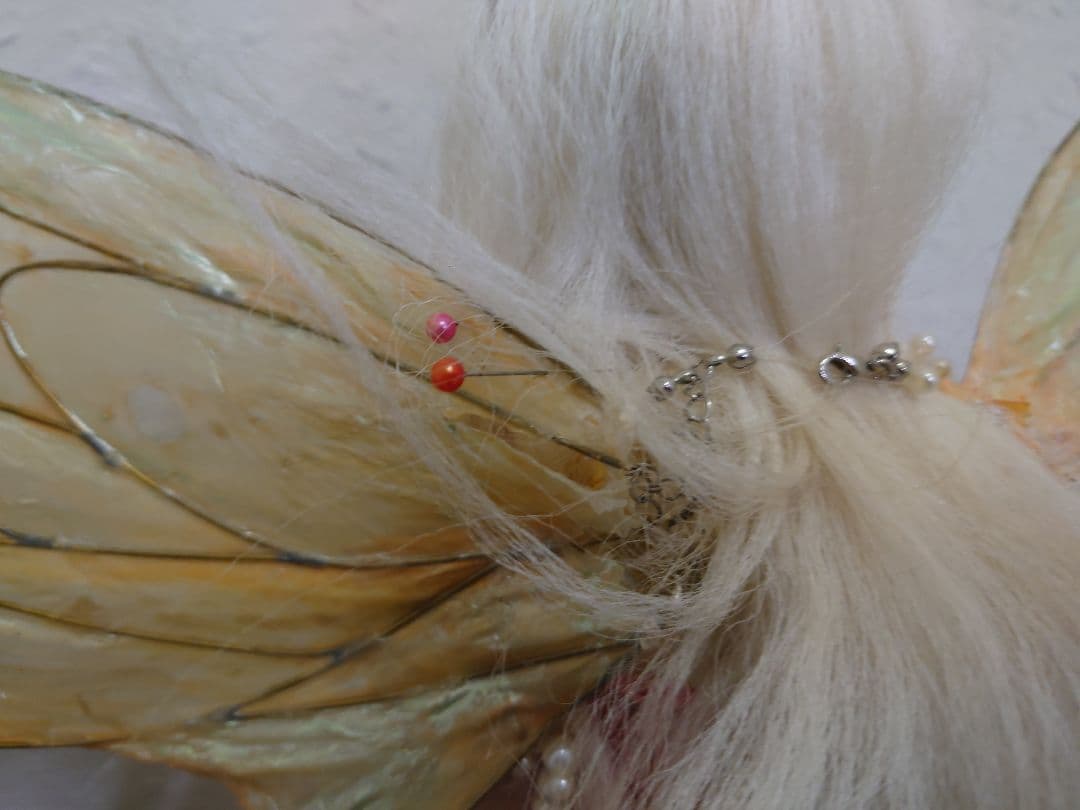 サイズ約43cm 妖精　人形　西洋人形　石膏人形