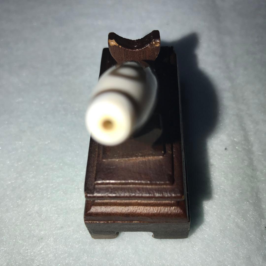 超激レア‼︎ 小盧至純　焼き込みが良い　白閃電五眼天珠　inashin