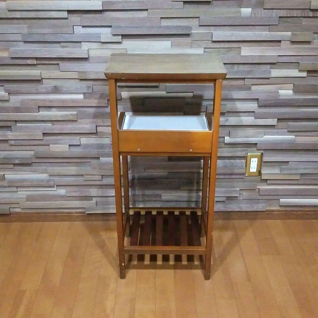 オールドカリモク　電話台