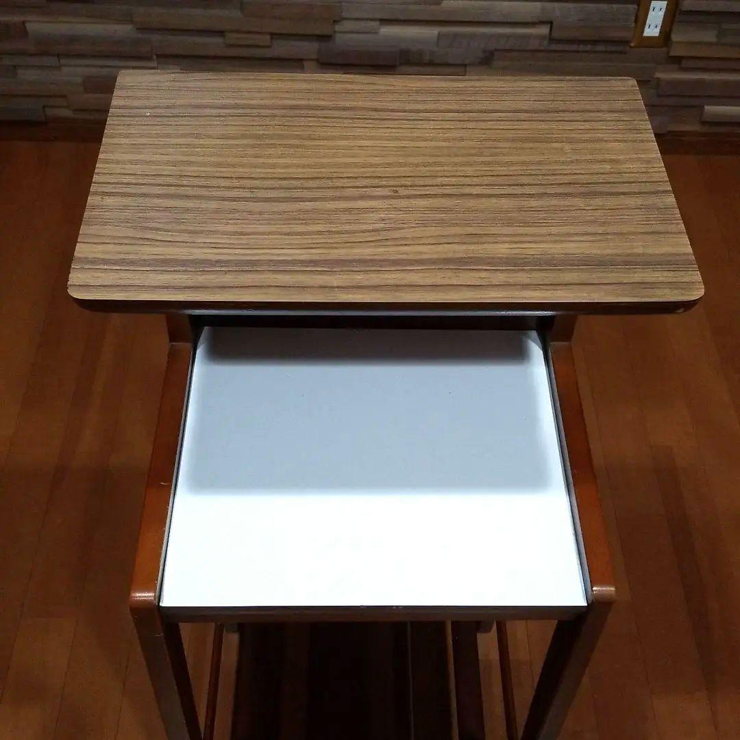 オールドカリモク　電話台