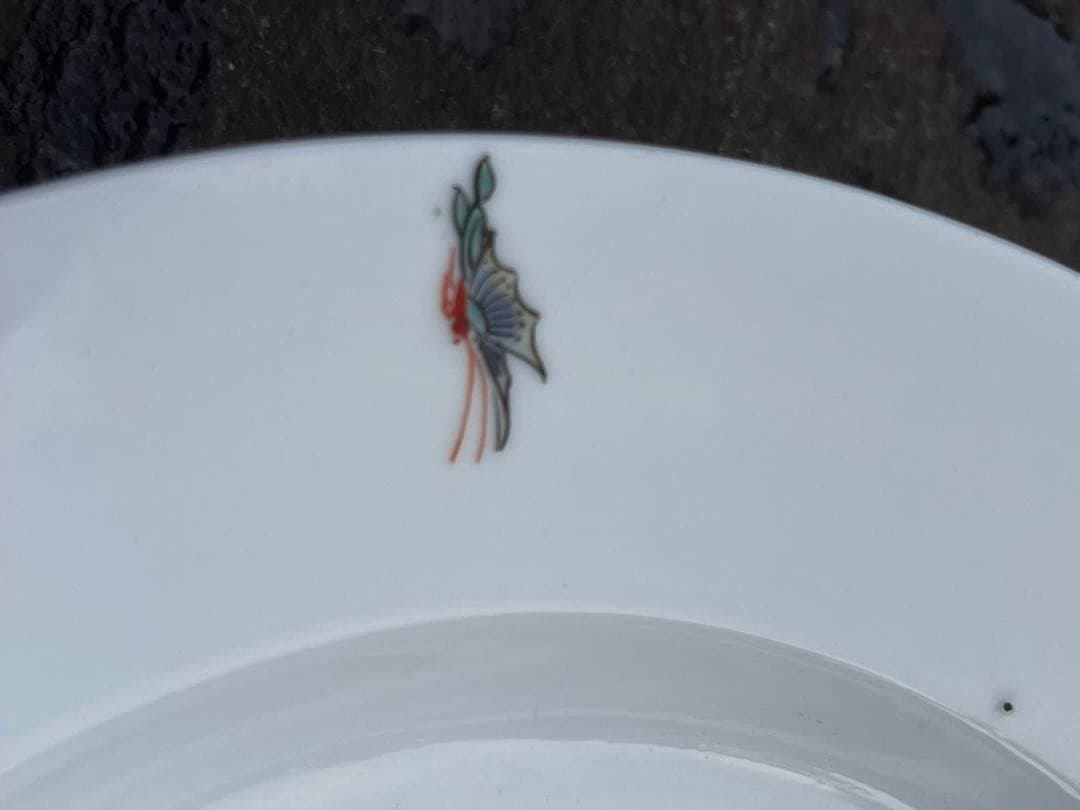 希少　香蘭社　有田焼　カレー　スープ　パスタ　23cm 6枚セット　アンティーク