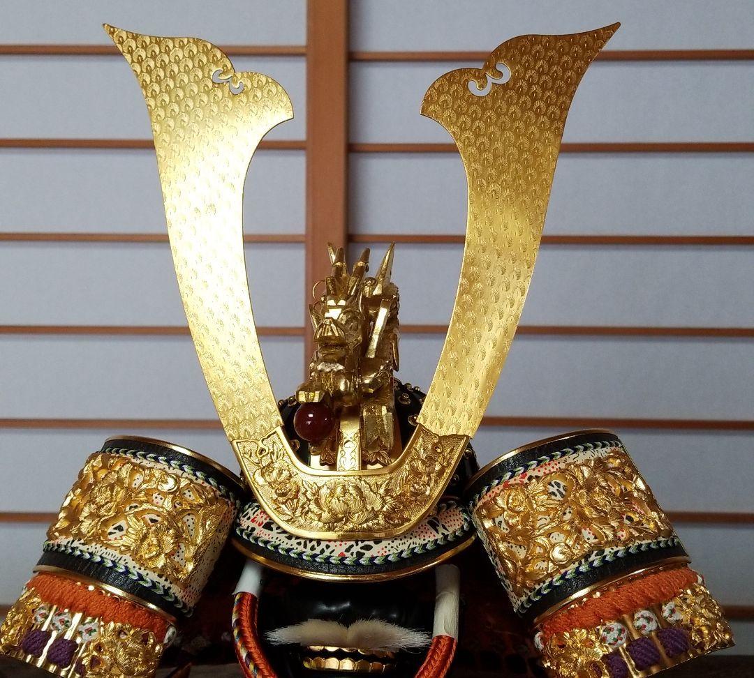 五月人形　平安武久作　15号鎧飾り