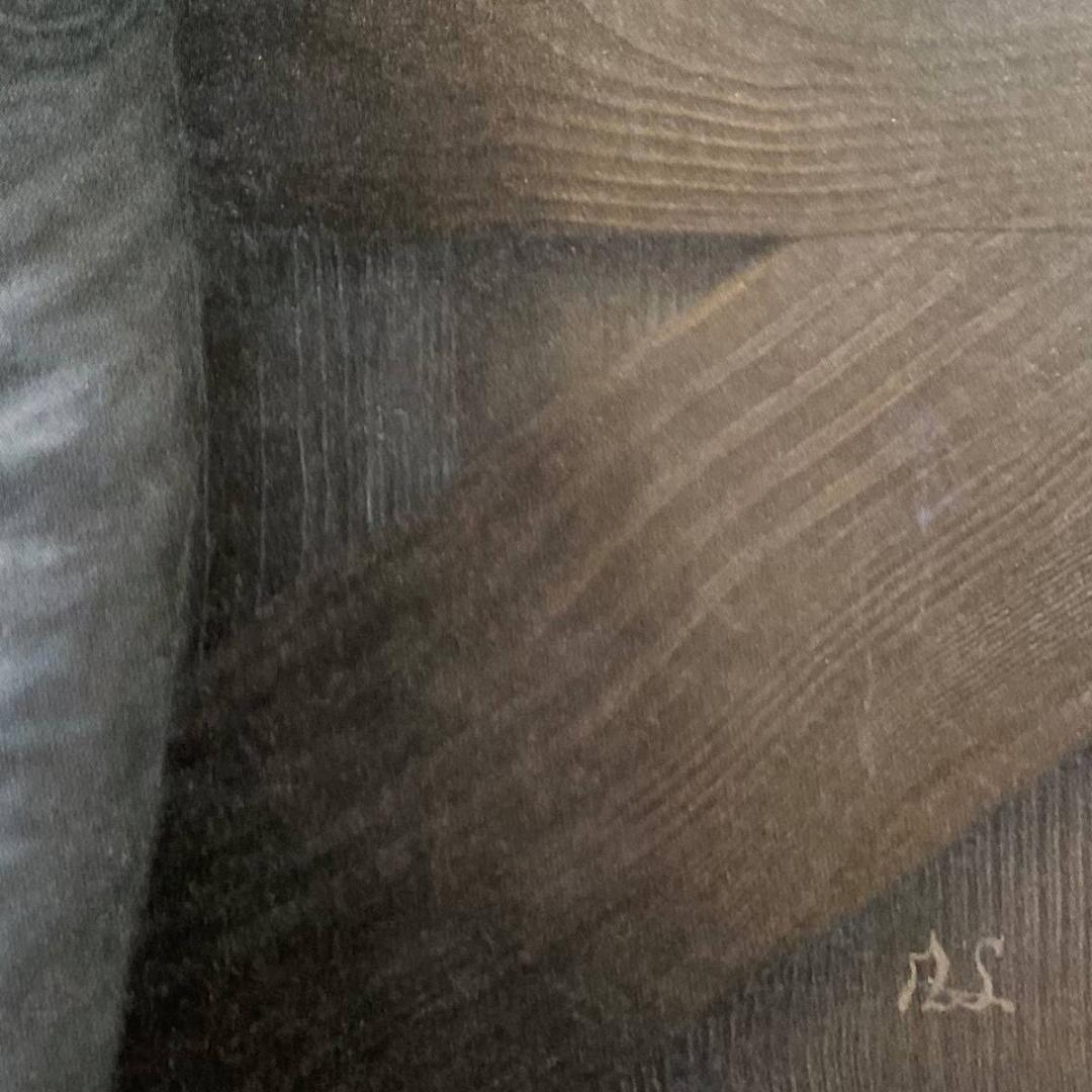 島村信之、「Wood Wall」、希少な画集、オーダーマット付・日本製新品額入り