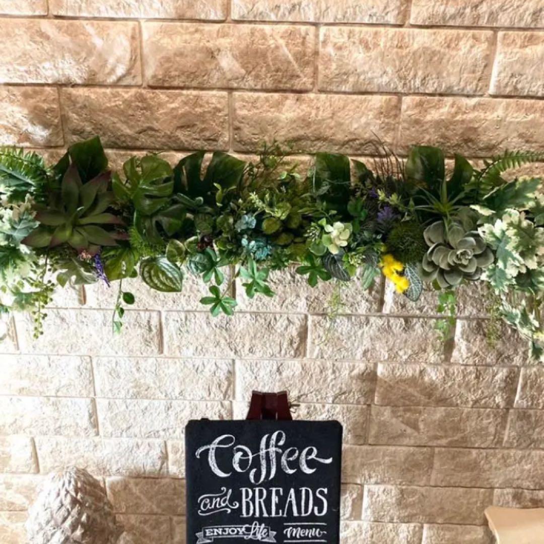 光触媒　人工観葉植物　ウォールグリーン　フェイクグリーン　壁掛け2580852