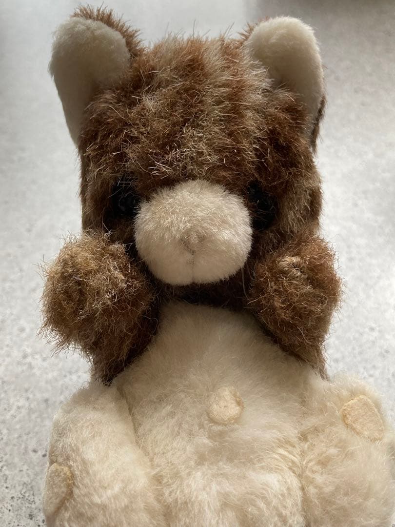 ファースト社　いたずら天使　猫　子猫　ぬいぐるみ　昭和レトロ　ヴィンテージ　レア