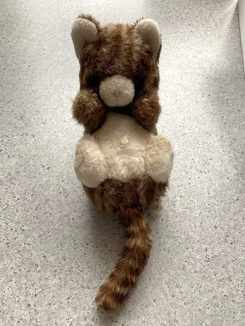 ファースト社　いたずら天使　猫　子猫　ぬいぐるみ　昭和レトロ　ヴィンテージ　レア