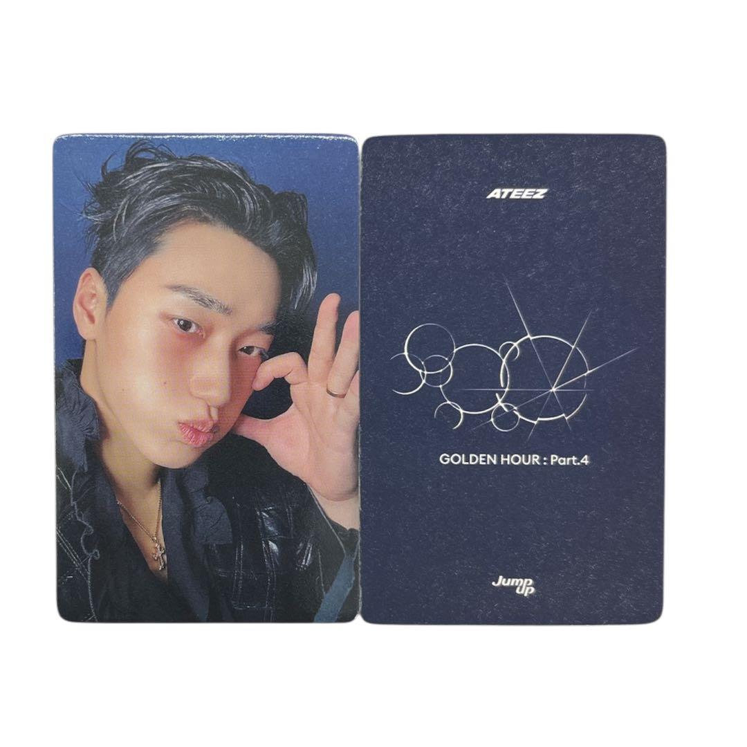ATEEZ GOLDEN HOUR PT.4 jumpup トレカ サン - メルカリ