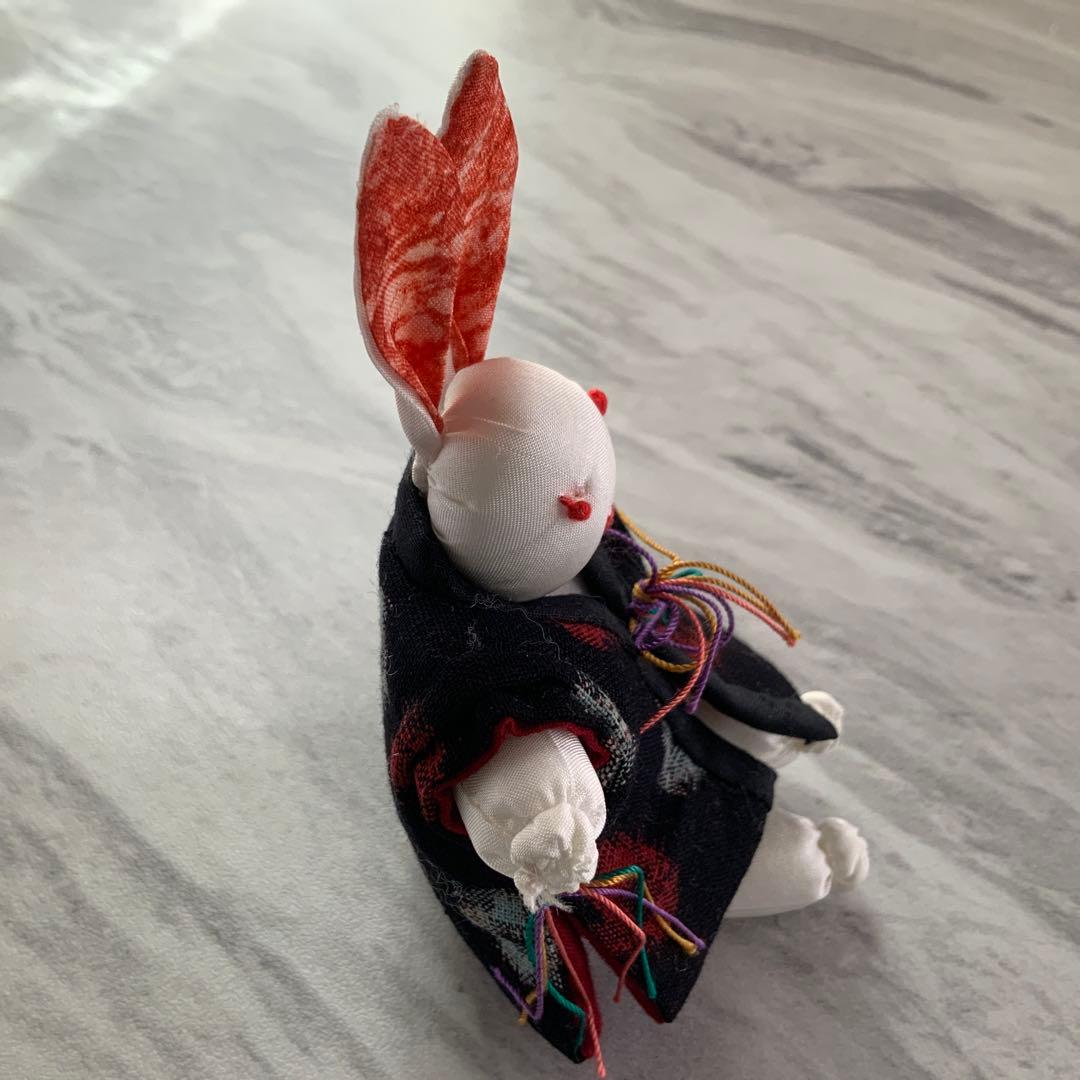 手作りウサギ人形 着物風 - メルカリ