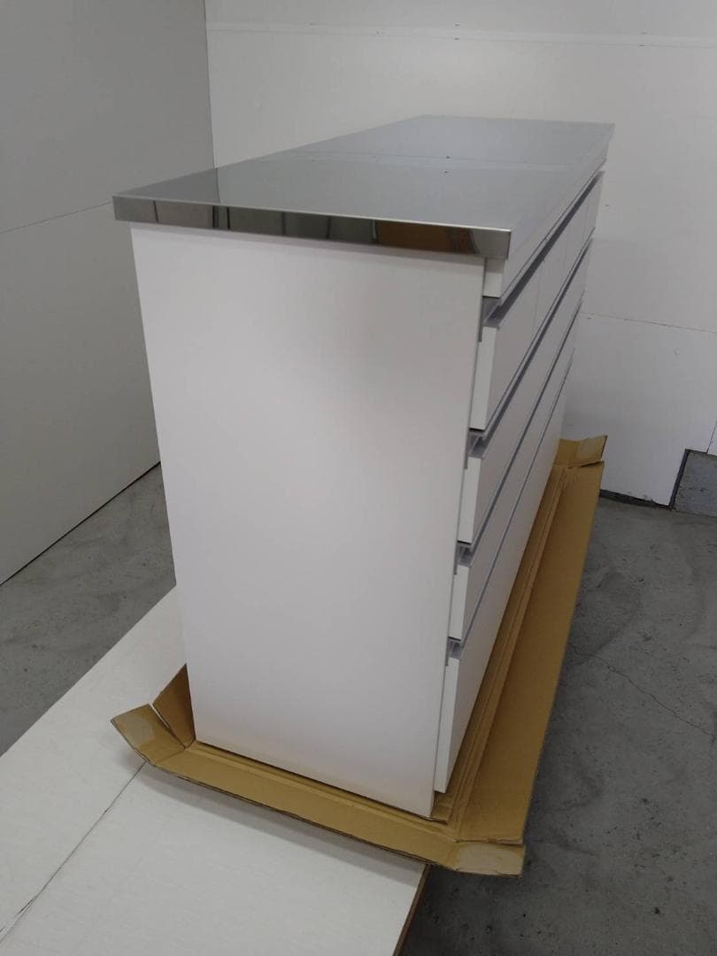 ◎61017 ステンレスカウンター幅120 KK-120　コンセント無し