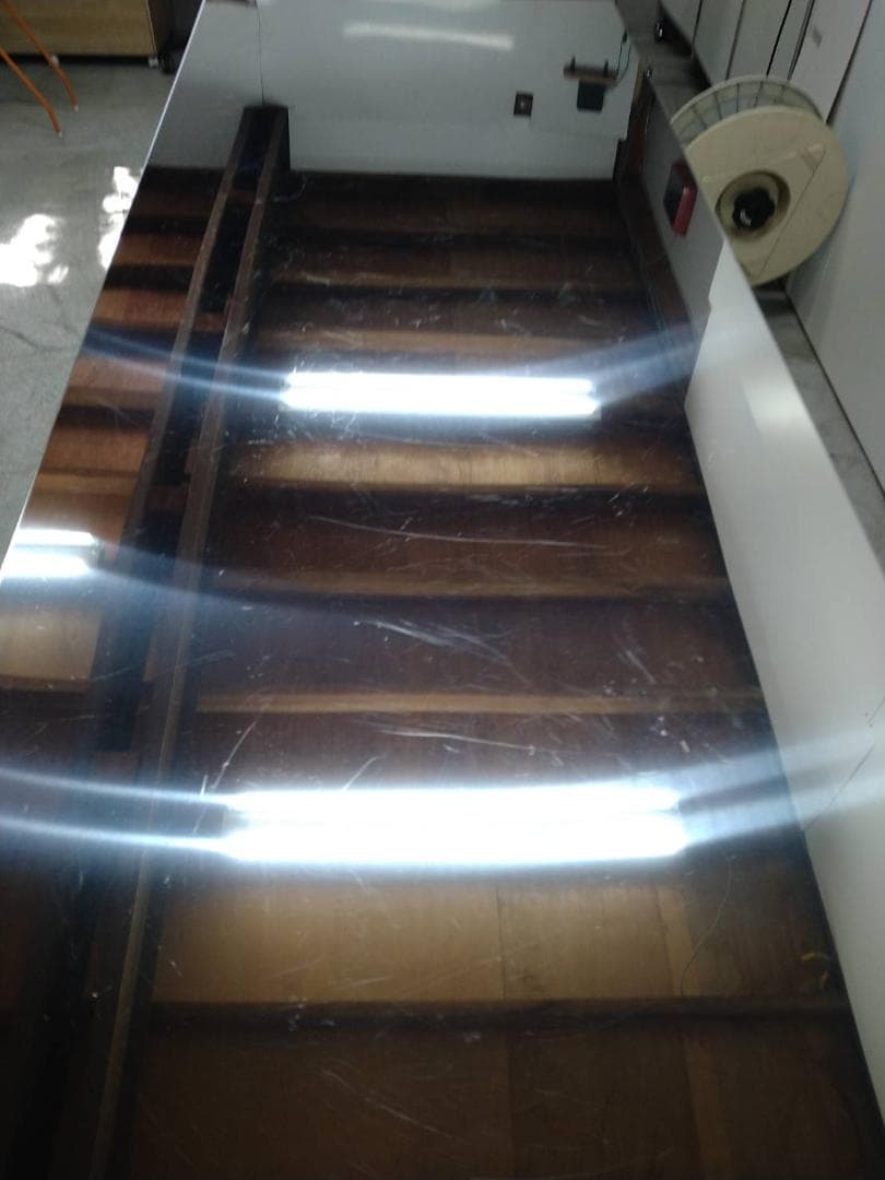 ◎61017 ステンレスカウンター幅120 KK-120　コンセント無し