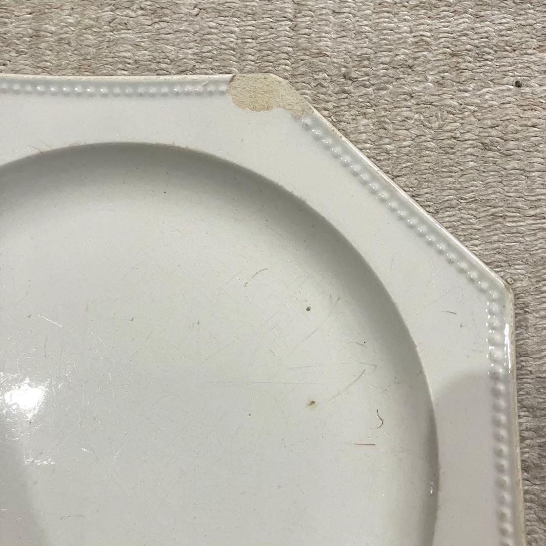 D＊クレイユ モントロー ? オクトゴナル 皿 20.5cm アンティーク