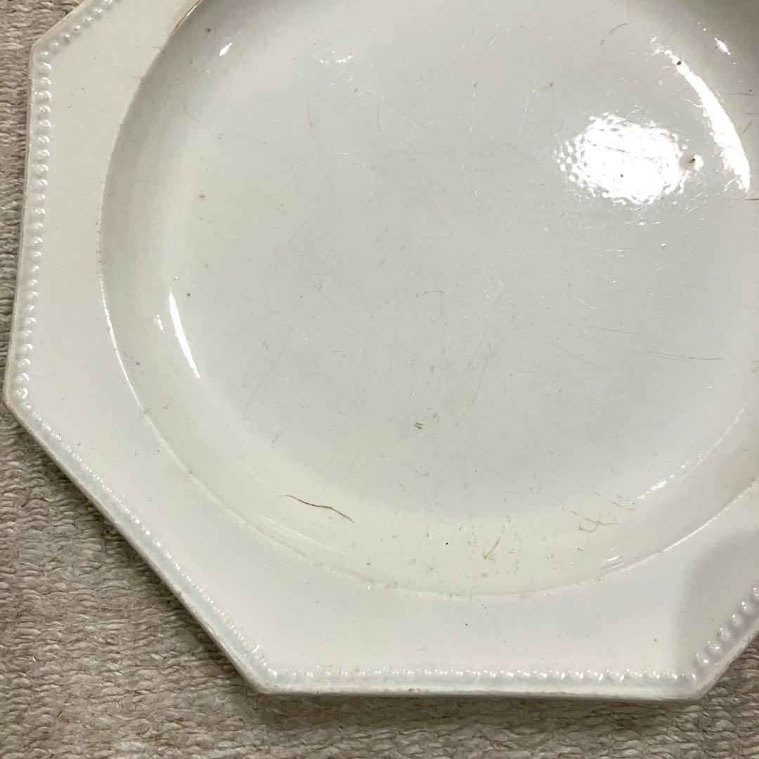 D＊クレイユ モントロー ? オクトゴナル 皿 20.5cm アンティーク