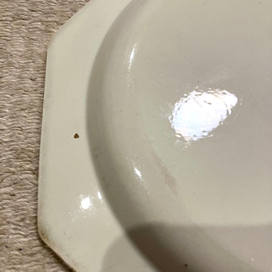 D＊クレイユ モントロー ? オクトゴナル 皿 20.5cm アンティーク