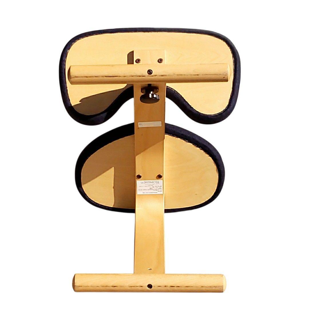 リボ バランスイージー バランスチェア ネイビー ブナ 姿勢矯正 北欧