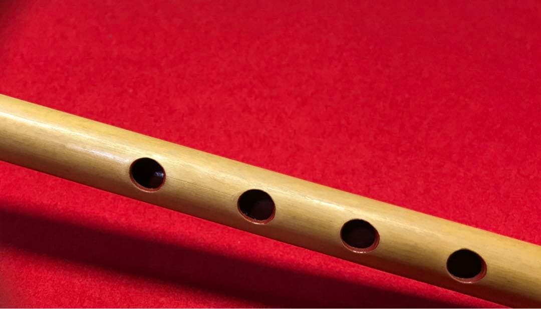 横笛275 篠笛/蘭情　4本調子　中古品