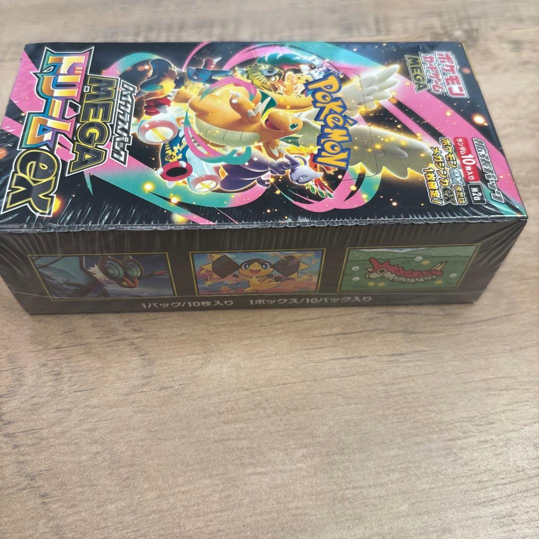 シュリンク付きポケモンカードMEGA ハイクラスパック　ドリーム ex　1BOX