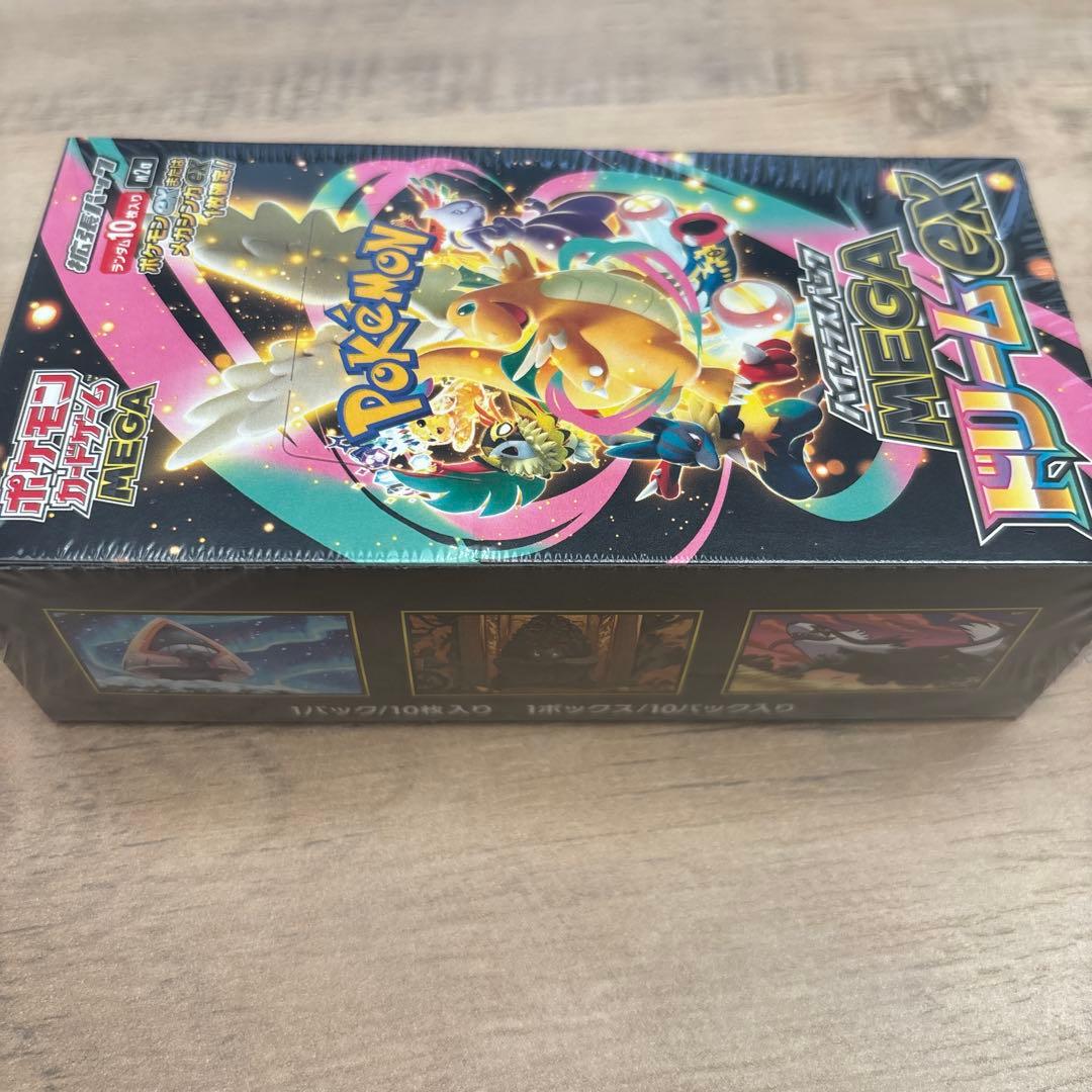 シュリンク付きポケモンカードMEGA ハイクラスパック　ドリーム ex　1BOX