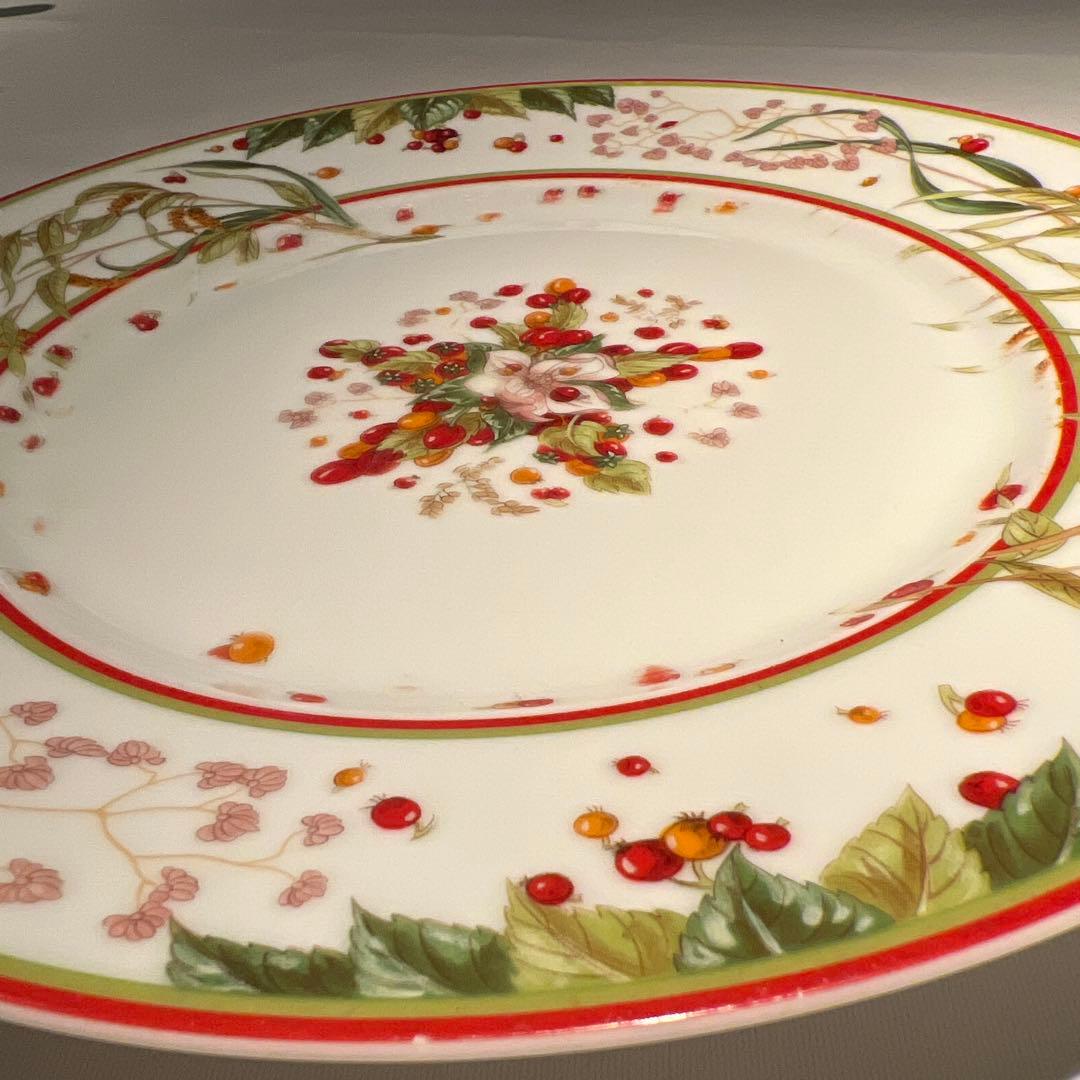 27.5cm エルメス　ピタゴラスの庭　ディナープレート　大皿美品　廃番品