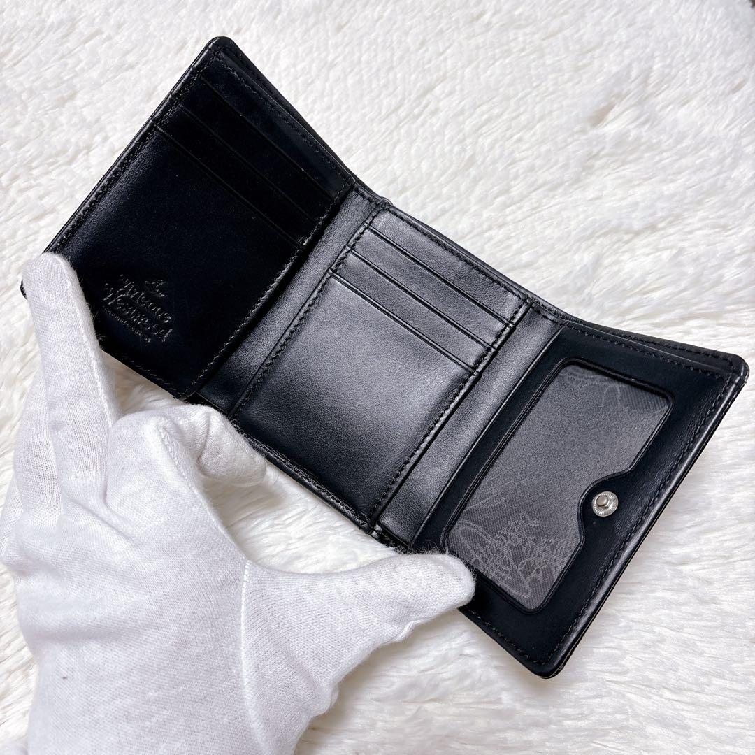 ♡希少♡ヴィヴィアンウエストウッド ディアマンテ ハート がま口 三