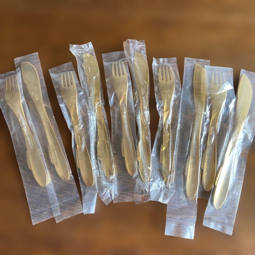 山﨑金属工業　YMCO ❣️ノーベル賞授賞式カトラリー❣️6ペア12本セット