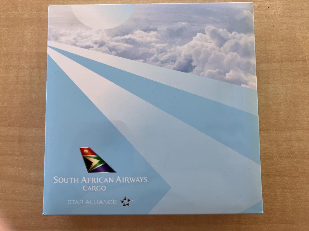 貨物機模型 南アフリカ航空 MD-11 1/400 け