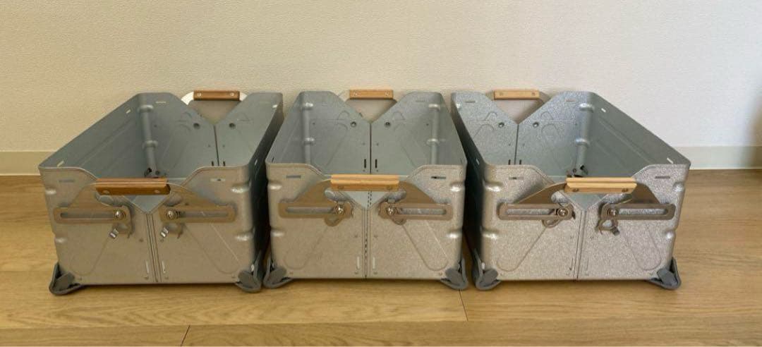 早い者勝ち　スノーピーク　 peak シェルフコンテナ25 3つセット